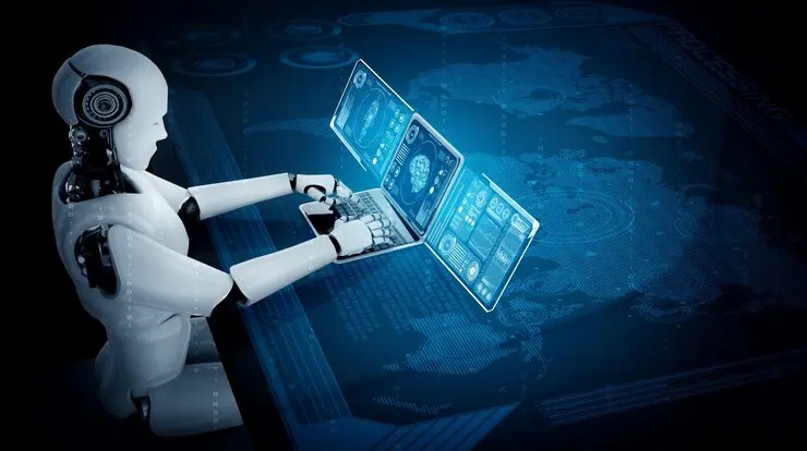 blue artificial intelligence